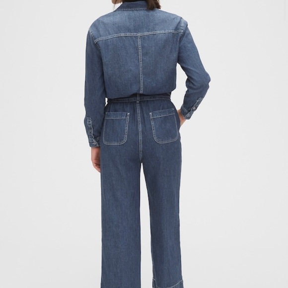 GAP jeans jumpsuit - Picture 2 of 8